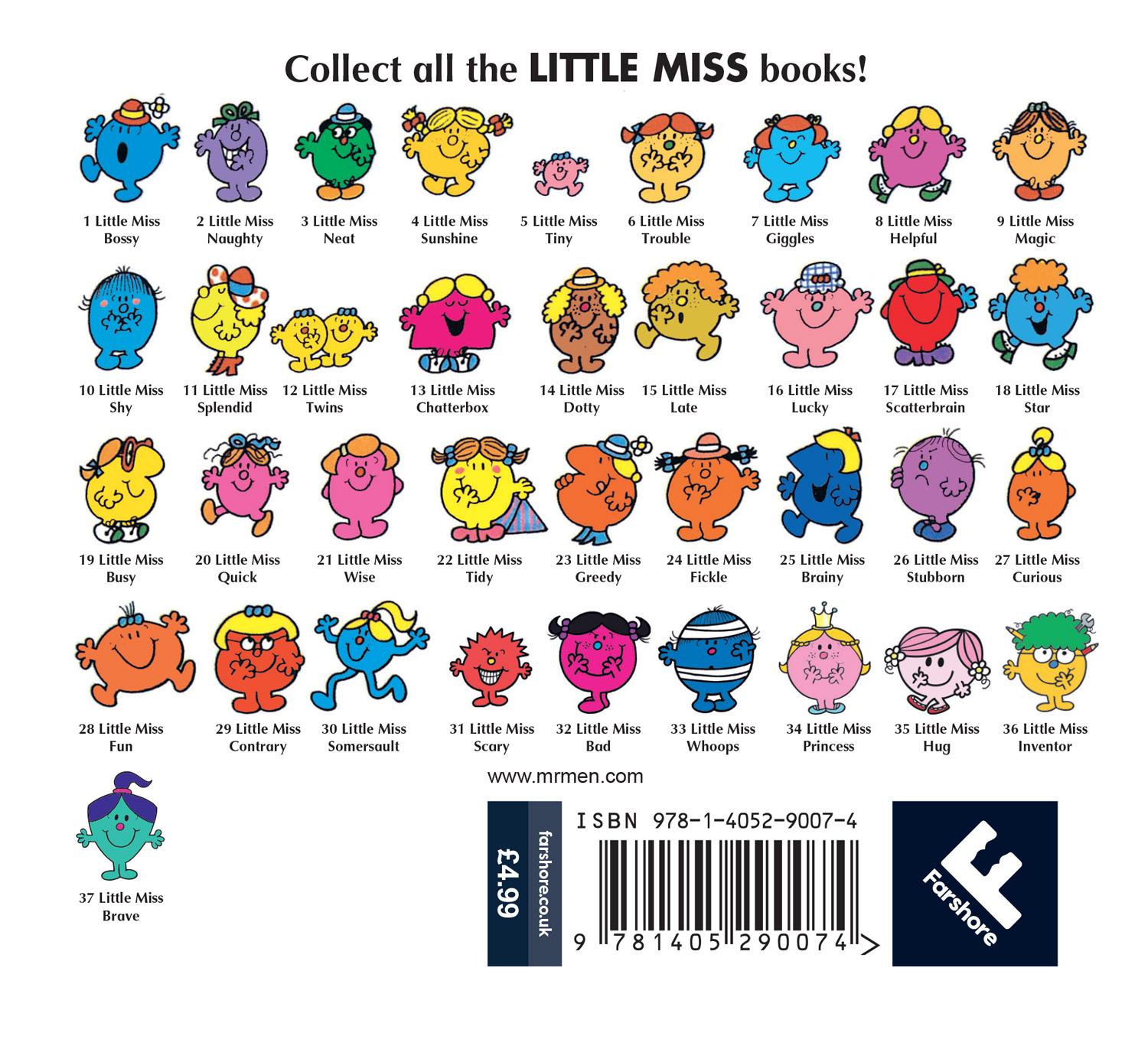 Rückseite: 9781405290074 | Little Miss Scatterbrain | Roger Hargreaves | Taschenbuch | 32 S.