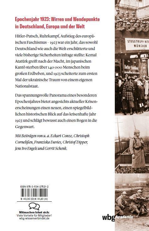 Rückseite: 9783534275212 | Krise! | Wie 1923 die Welt erschütterte | Nicolai Hannig (u. a.)