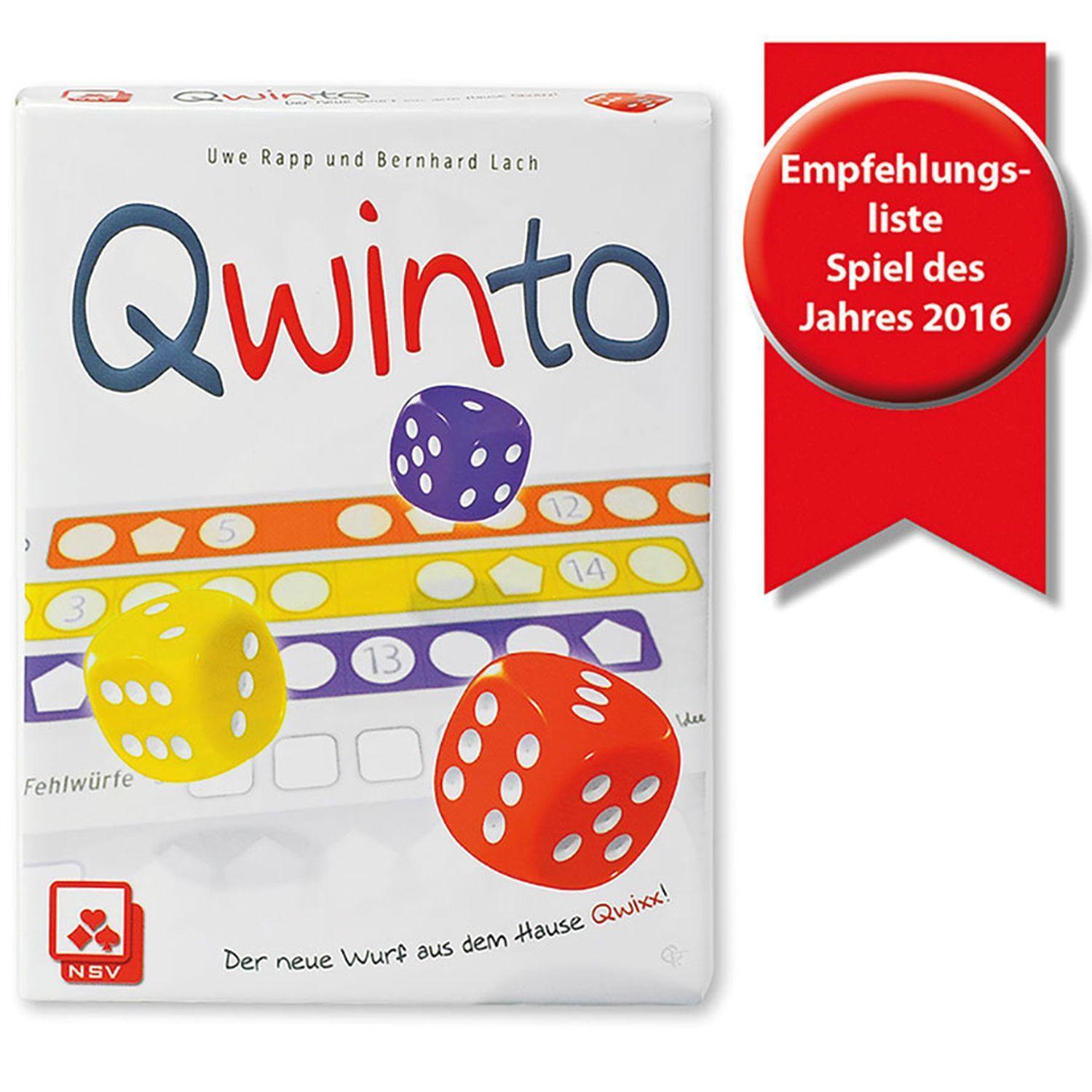 Cover: 4012426880414 | Qwinto | Spiel | Brettspiel | Deutsch | 2015 | Nürnberger Spielkarten