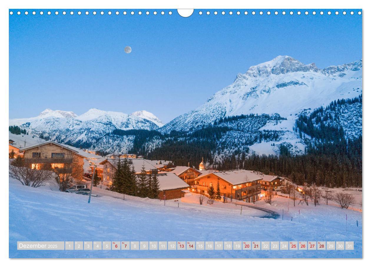 Bild: 9783435302307 | Lech am Arlberg - Winterzauber für das ganze Jahr (Wandkalender...