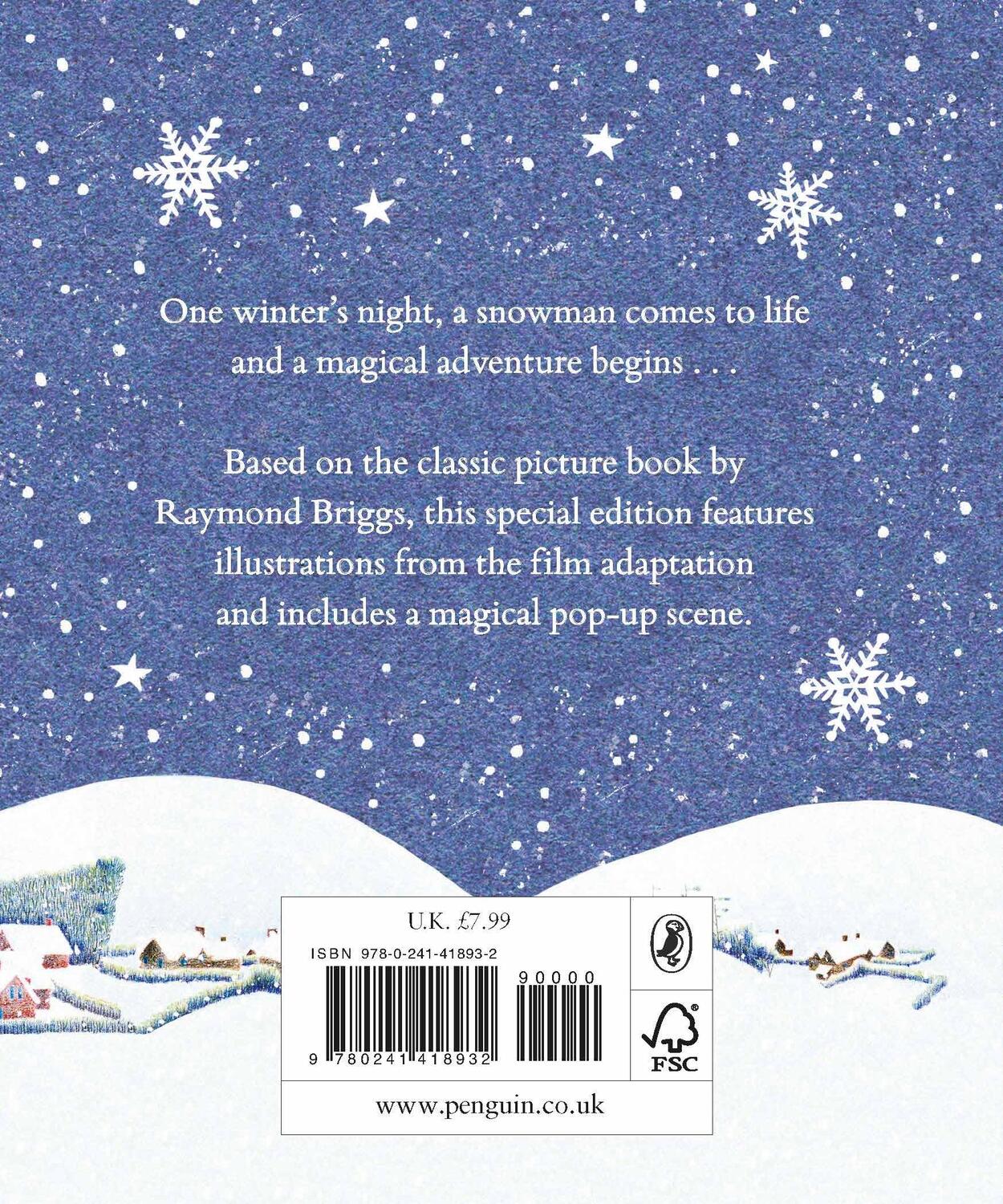 Rückseite: 9780241418932 | The Snowman Pop-Up | Raymond Briggs | Buch | 32 S. | Englisch | 2019