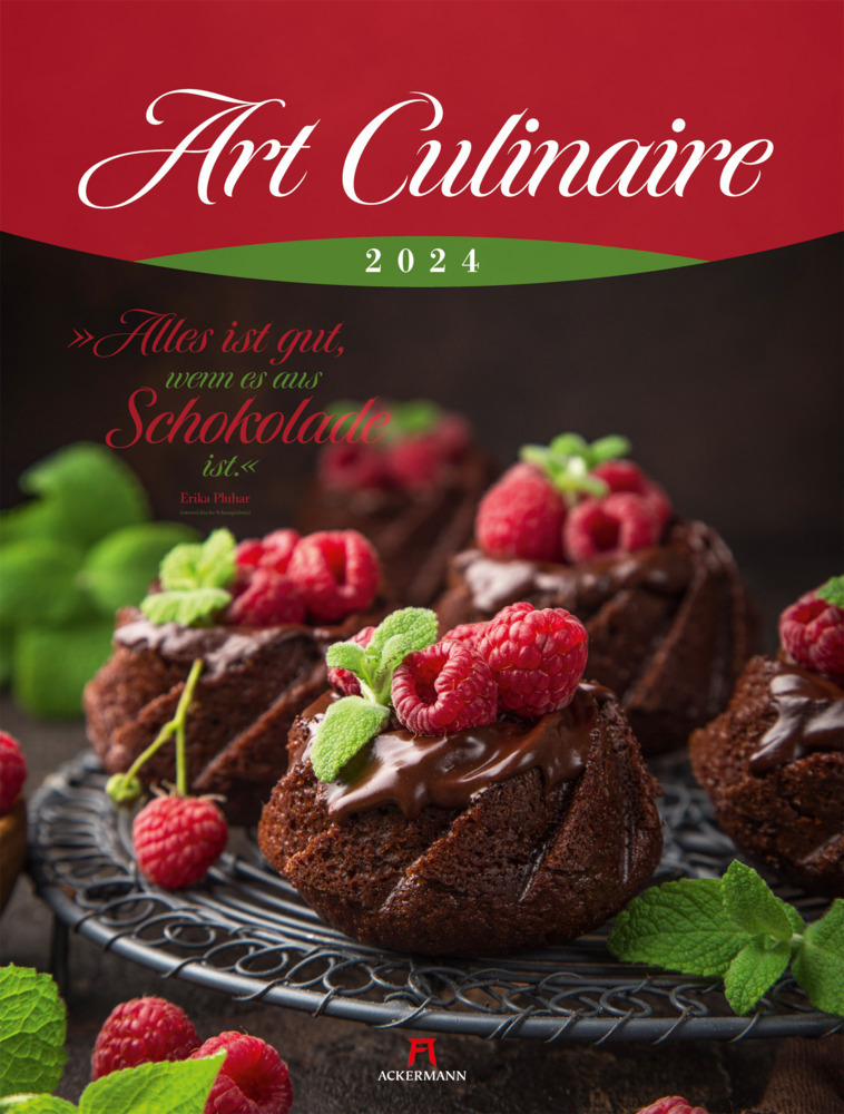 Cover: 9783838411477 | Art Culinaire Kalender 2024 | Ackermann Kunstverlag | Kalender | 14 S.