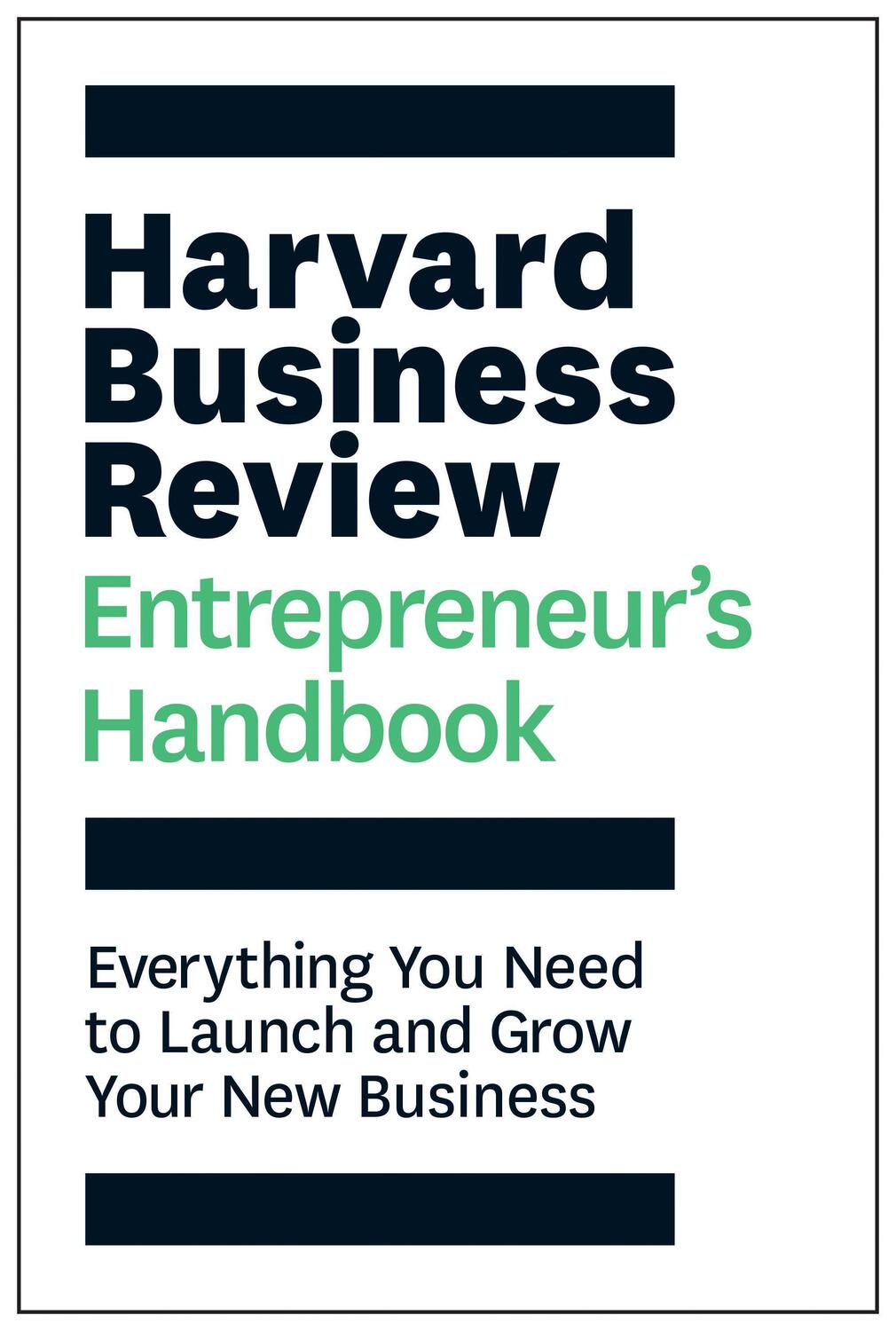 Cover: 9781633693685 | Harvard Business Review Entrepreneur's Handbook | Review | Taschenbuch