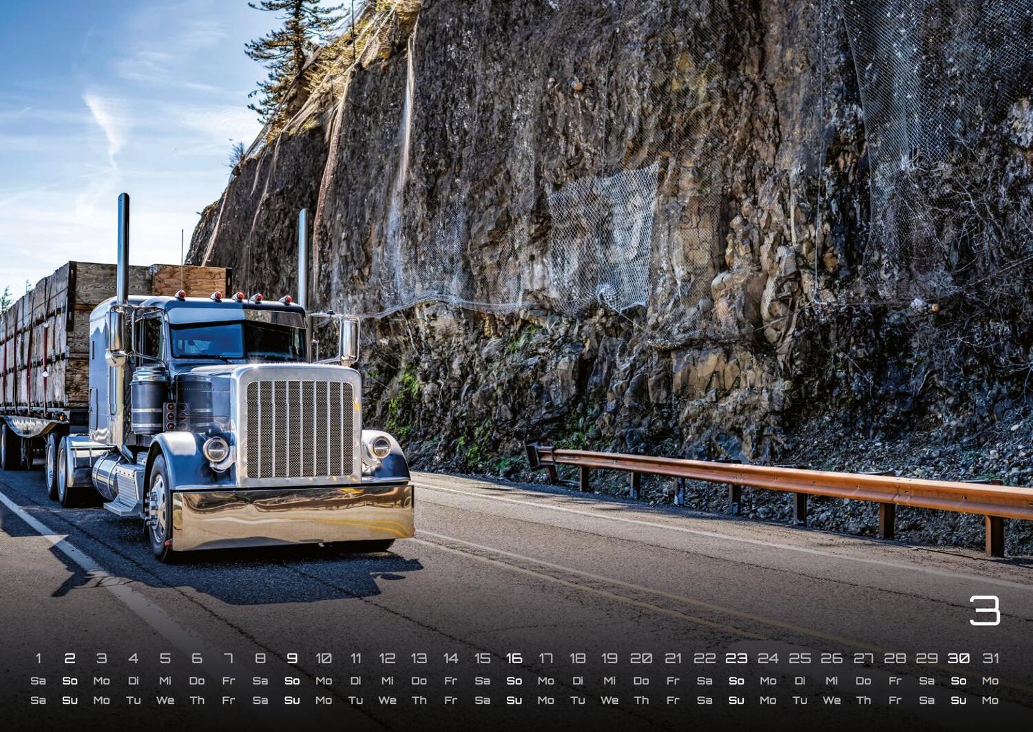 Bild: 9783986734107 | Trucks - Könige der Straße - LKW - 2025 - Kalender DIN A2 | de | 2025