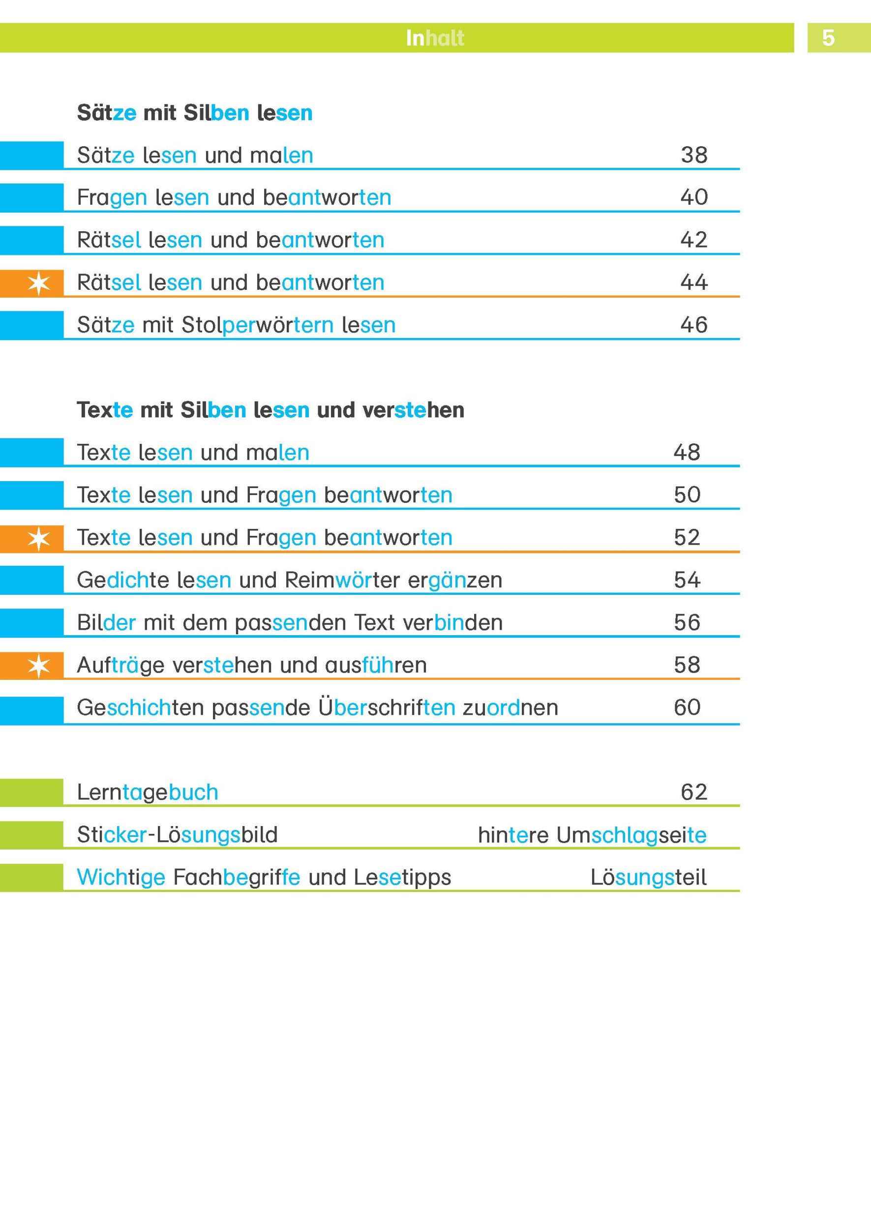 Bild: 9783129496442 | Die Deutsch-Helden: Silben-Lesetraining 1. Klasse | Glasschröder