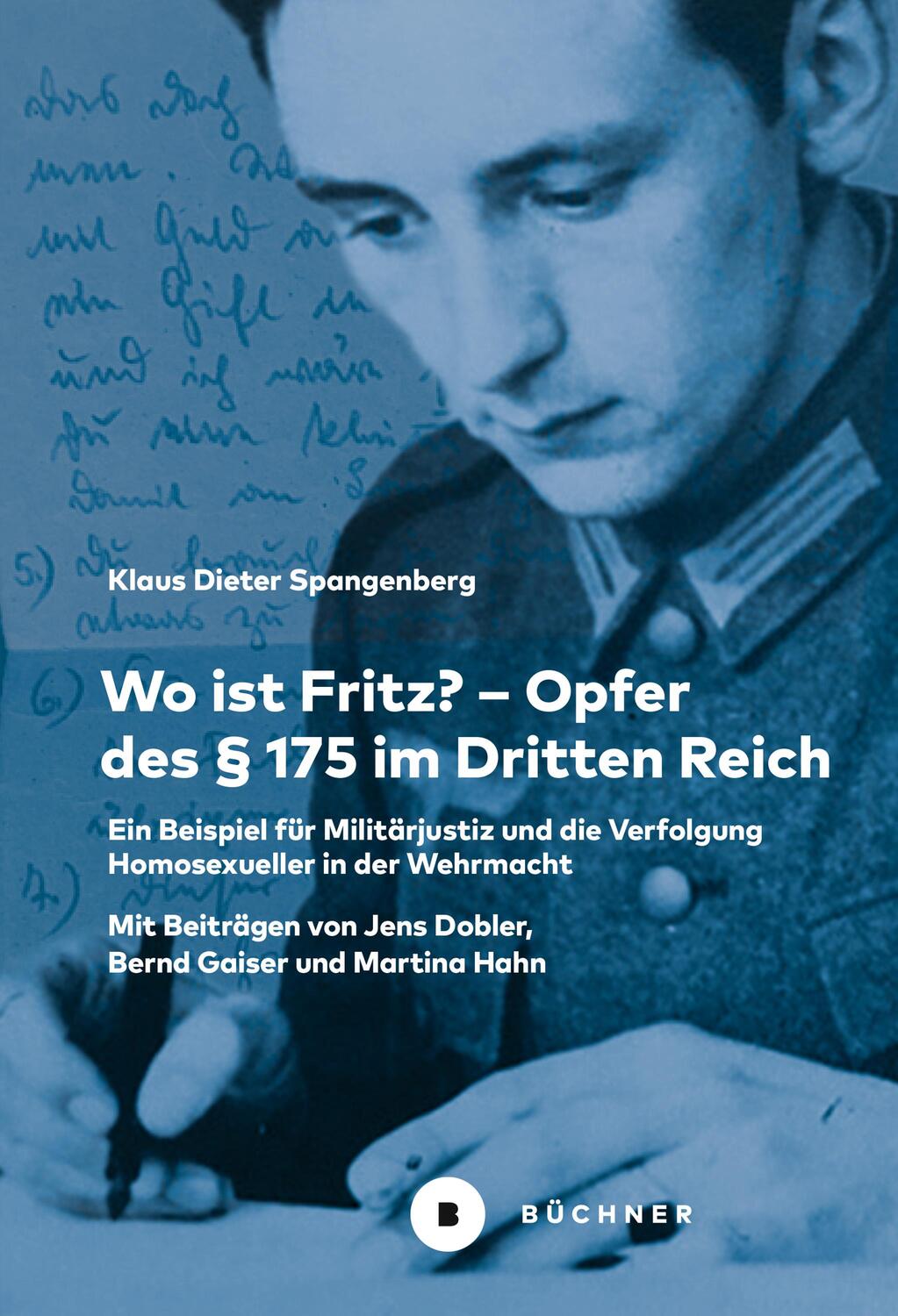 Cover: 9783963173493 | Wo ist Fritz? - Opfer des § 175 im Dritten Reich | Spangenberg | Buch