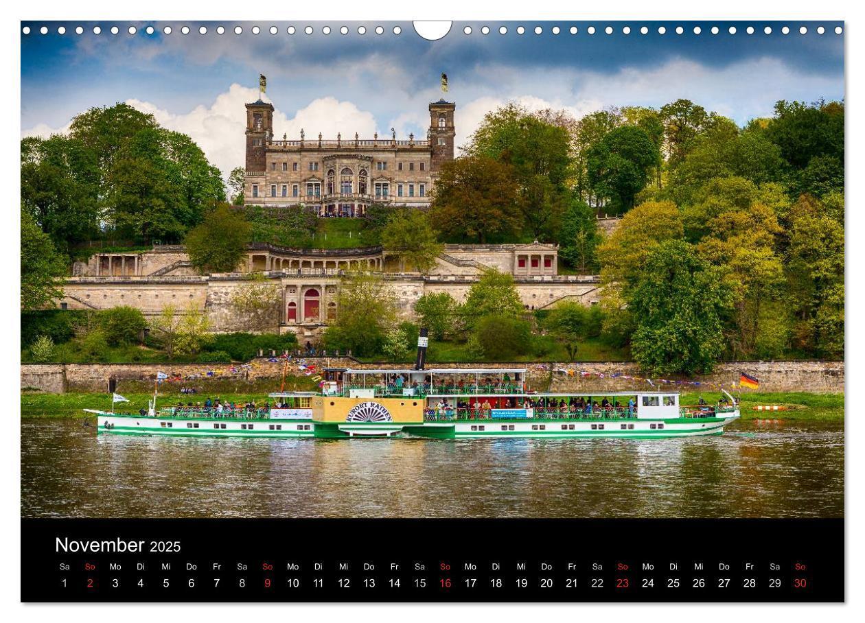 Bild: 9783435610105 | Schaufelraddampfer (Wandkalender 2025 DIN A3 quer), CALVENDO...