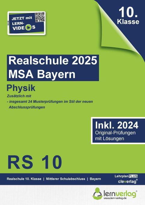 Cover: 9783743001305 | Original-Prüfungen Realschule Bayern 2025 Physik | mbH | Taschenbuch