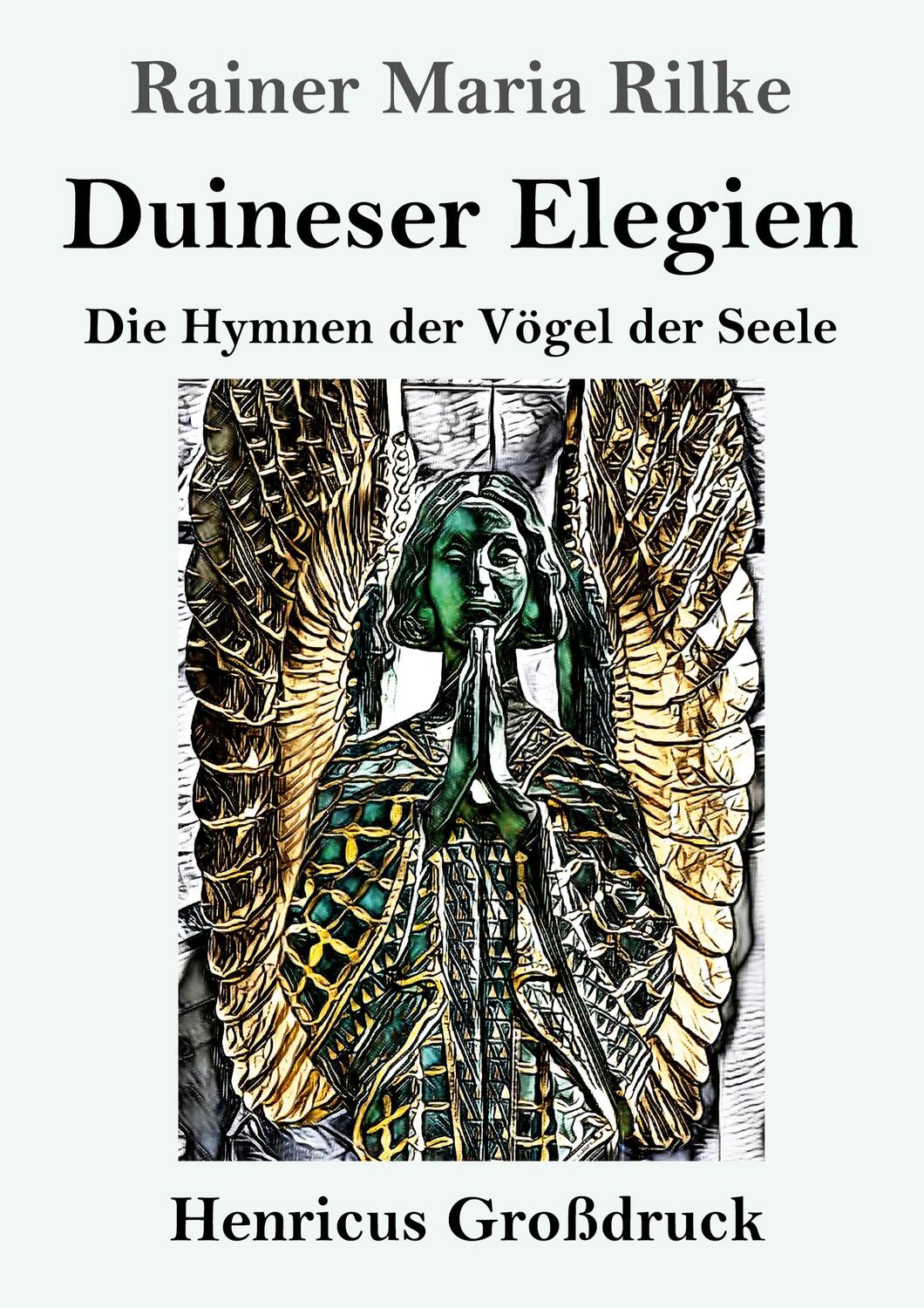 Cover: 9783847824046 | Duineser Elegien (Großdruck) | Die Hymnen der Vögel der Seele | Rilke