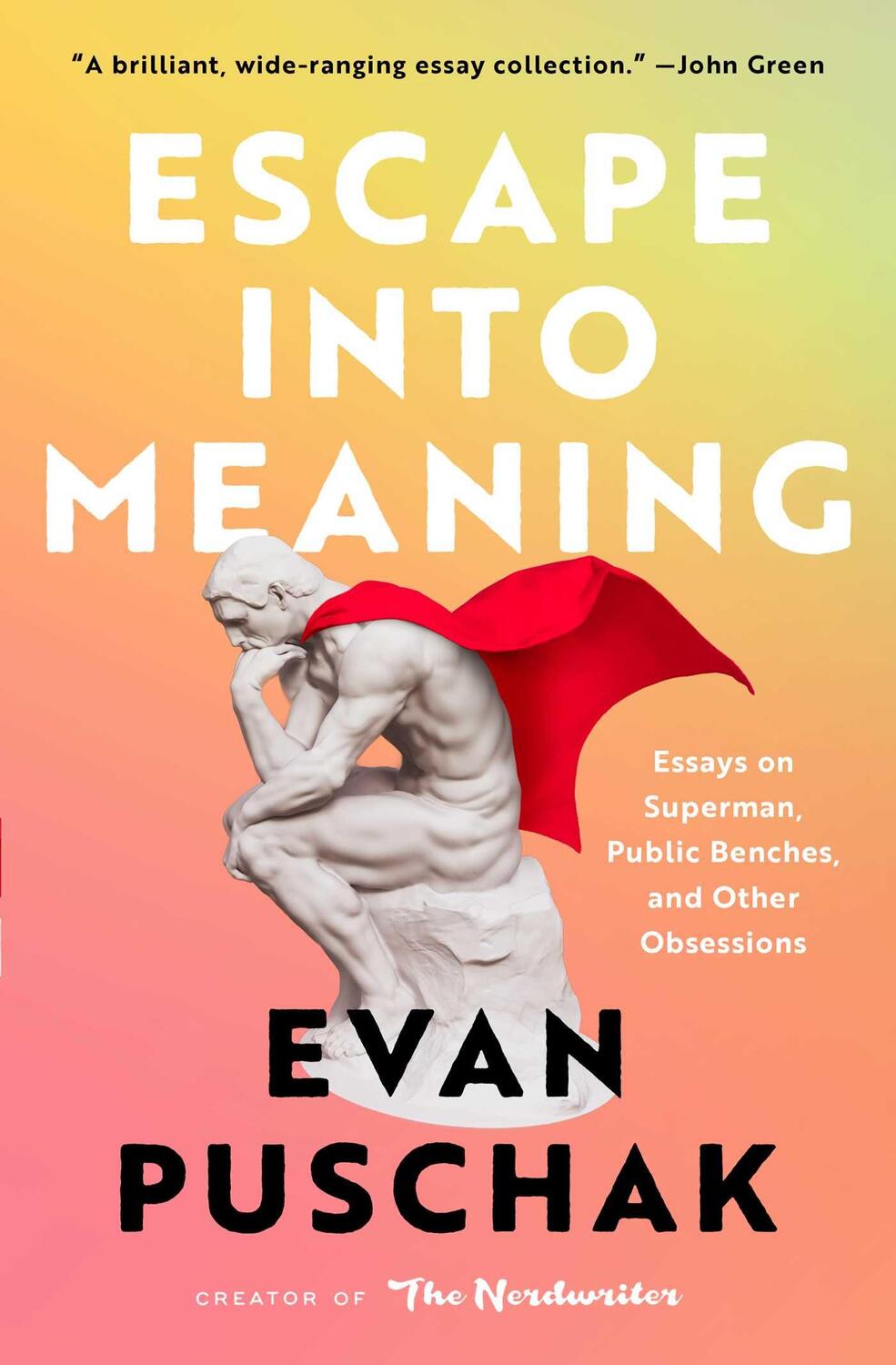 Cover: 9781982163969 | Escape into Meaning | Evan Puschak | Taschenbuch | Englisch | 2023