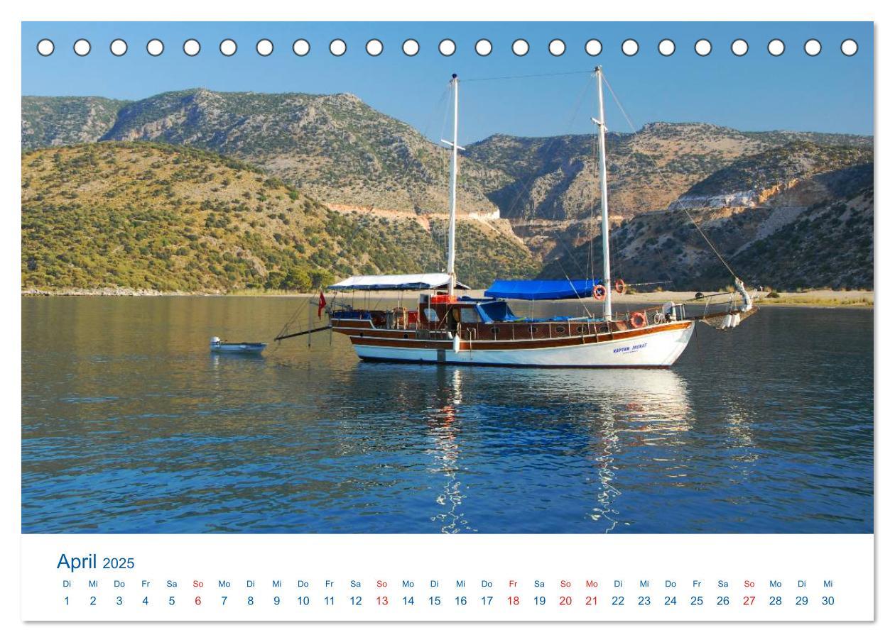 Bild: 9783435461295 | Türkei - Reise ins Blaue (Tischkalender 2025 DIN A5 quer), CALVENDO...