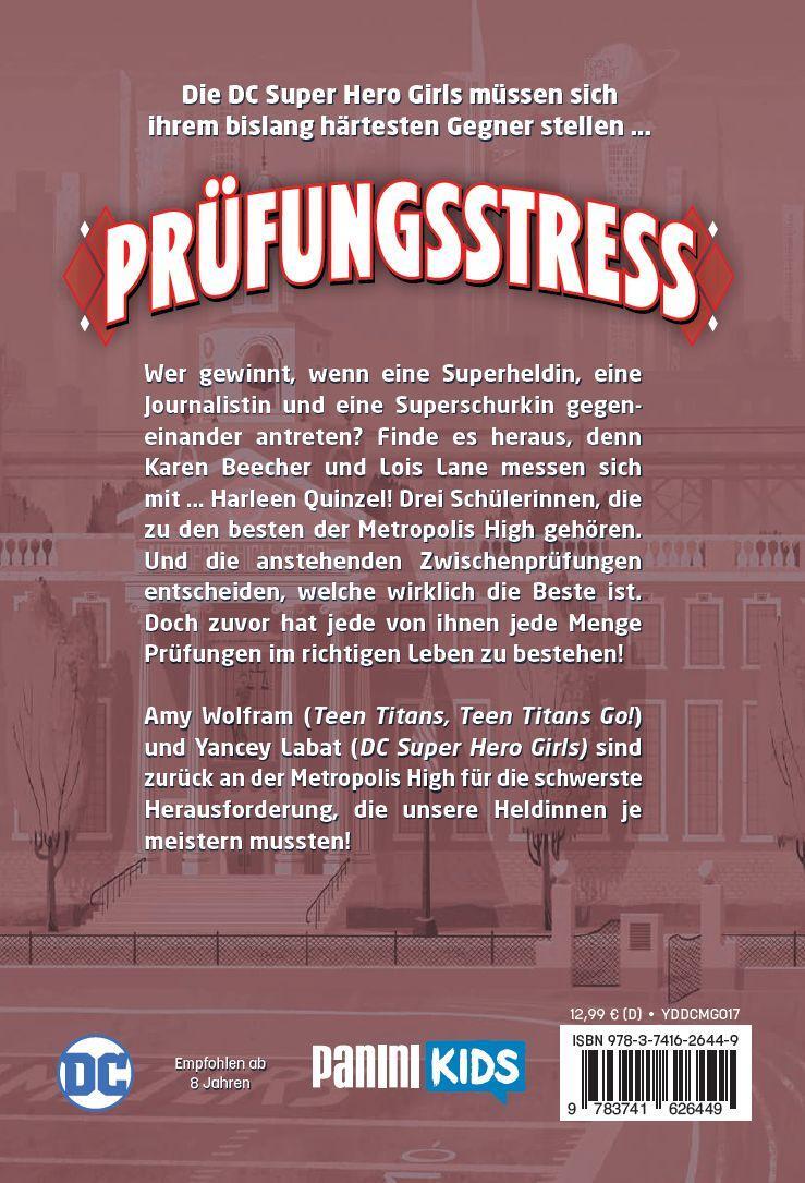 Rückseite: 9783741626449 | DC Super Hero Girls: Prüfungsstress | Amy Wolfram (u. a.) | Buch