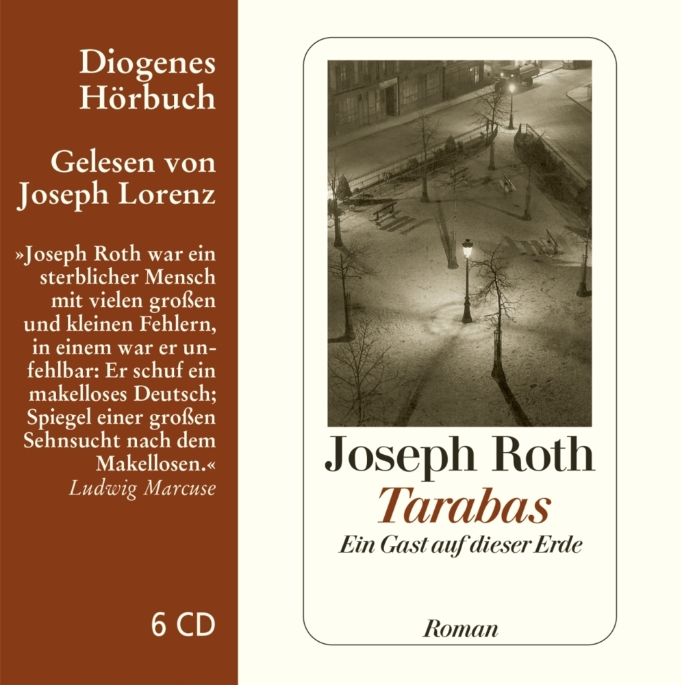 Cover: 9783257802160 | Tarabas, 6 Audio-CDs, 6 Audio-CD | Ein Gast auf dieser Erde | Roth