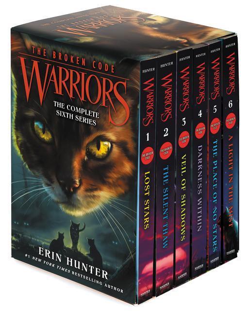 Cover: 9780062945822 | Warriors: The Broken Code Box Set: Volumes 1 to 6 | Erin Hunter | Buch