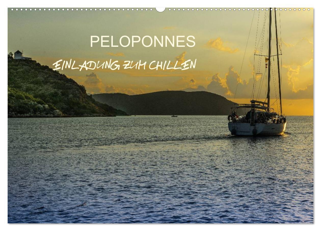 Cover: 9783383417160 | Peloponnes - Einladung zum Chillen (Wandkalender 2024 DIN A2 quer),...