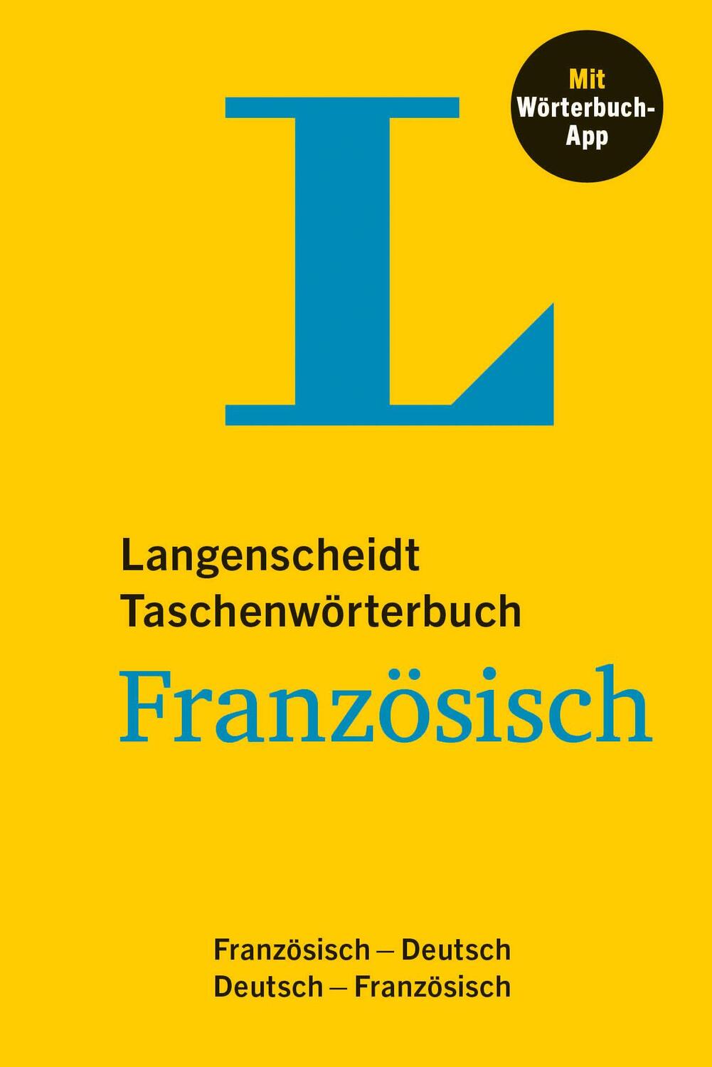 Cover: 9783125144927 | Langenscheidt Taschenwörterbuch Französisch | Bundle | 1 Buch | 2023