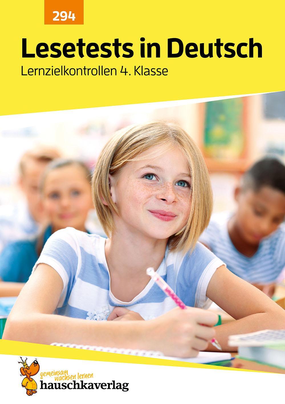 Cover: 9783881002943 | Lesetests in Deutsch - Lernzielkontrollen 4. Klasse, A4-Heft | Widmann