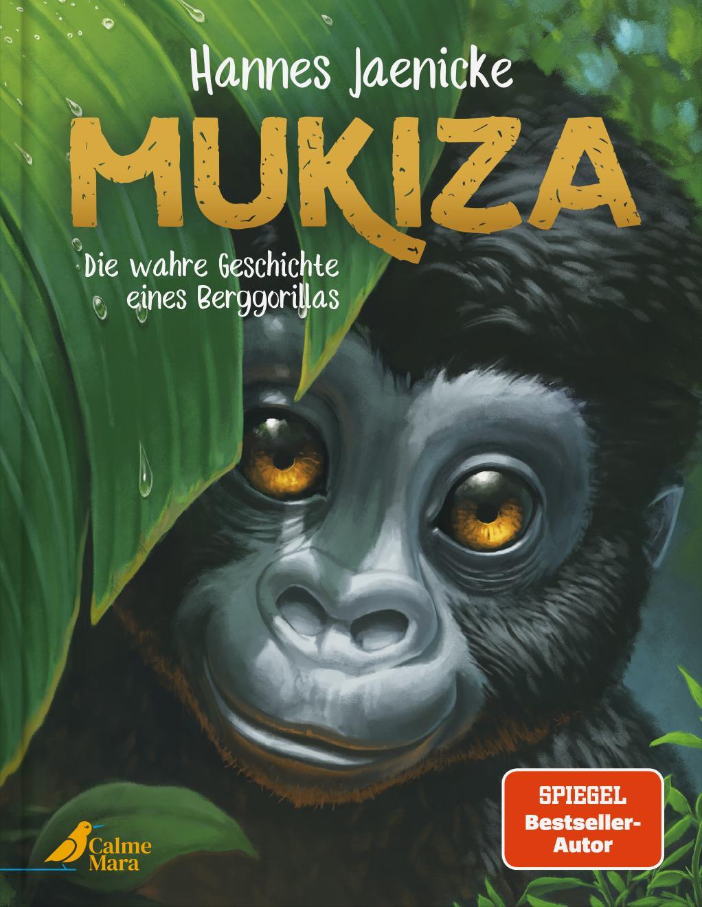 Cover: 9783948877606 | Mukiza | Die wahre Geschichte eines Berggorillas | Hannes Jaenicke