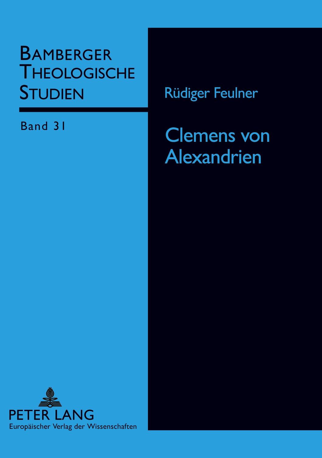 Cover: 9783631548929 | Clemens von Alexandrien | Rüdiger Feulner | Taschenbuch | Paperback