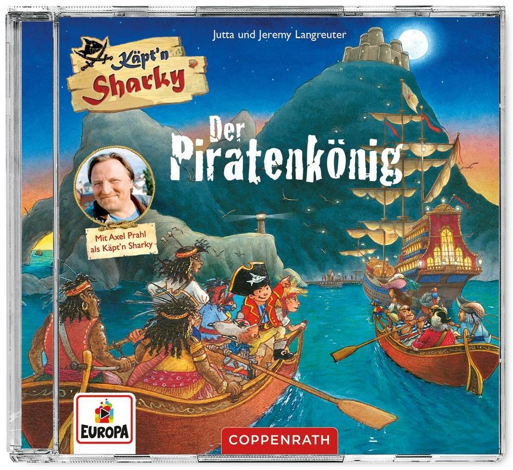 Cover: 4050003723600 | CD Hörspiel: Käpt'n Sharky - Der Piratenkönig | Langreuter (u. a.)