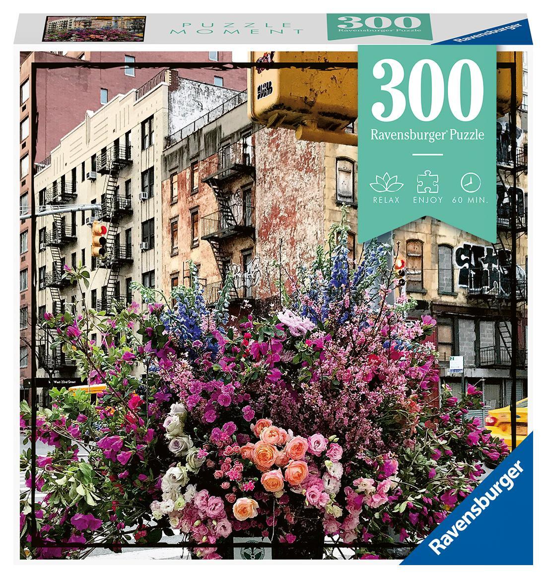 Cover: 4005556129645 | Ravensburger Puzzle Moment 12964 Flowers in New York - 300 Teile...