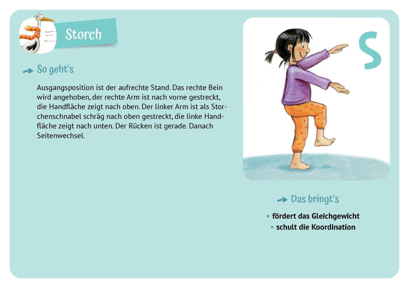 Bild: 4260694921302 | Das Yoga-Abc für Kinder | Gertrud Fassl (u. a.) | Box | 32 S. | 2023