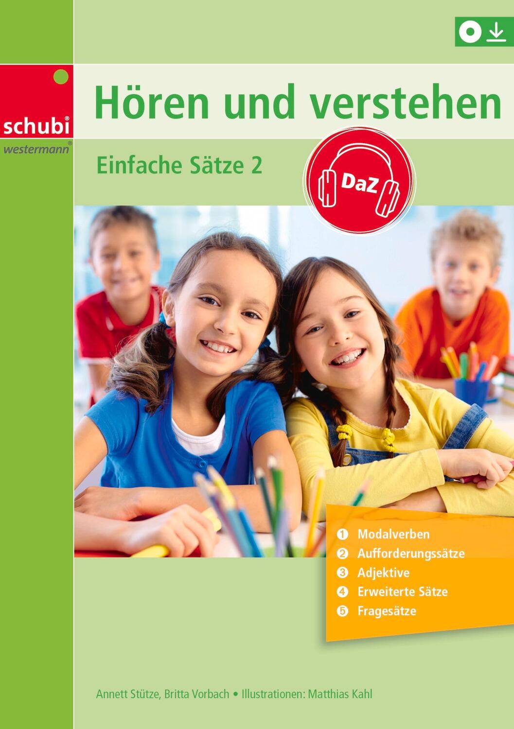 Cover: 9783867236911 | Hören und Verstehen DaZ. Einfache Sätze Band 2 | Vorbach (u. a.)