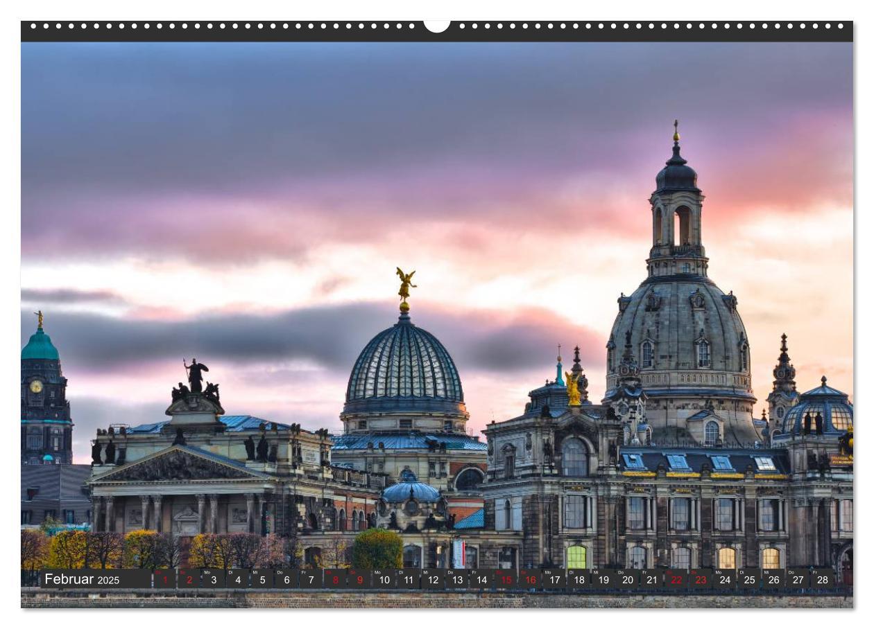 Bild: 9783435711857 | Dresden - Die Frauenkirche (hochwertiger Premium Wandkalender 2025...