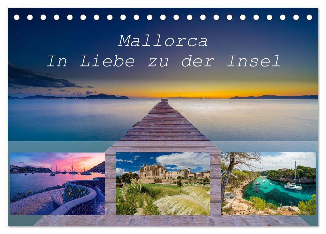 Cover: 9783675938021 | Mallorca - In Liebe zu der Insel (Tischkalender 2024 DIN A5 quer),...