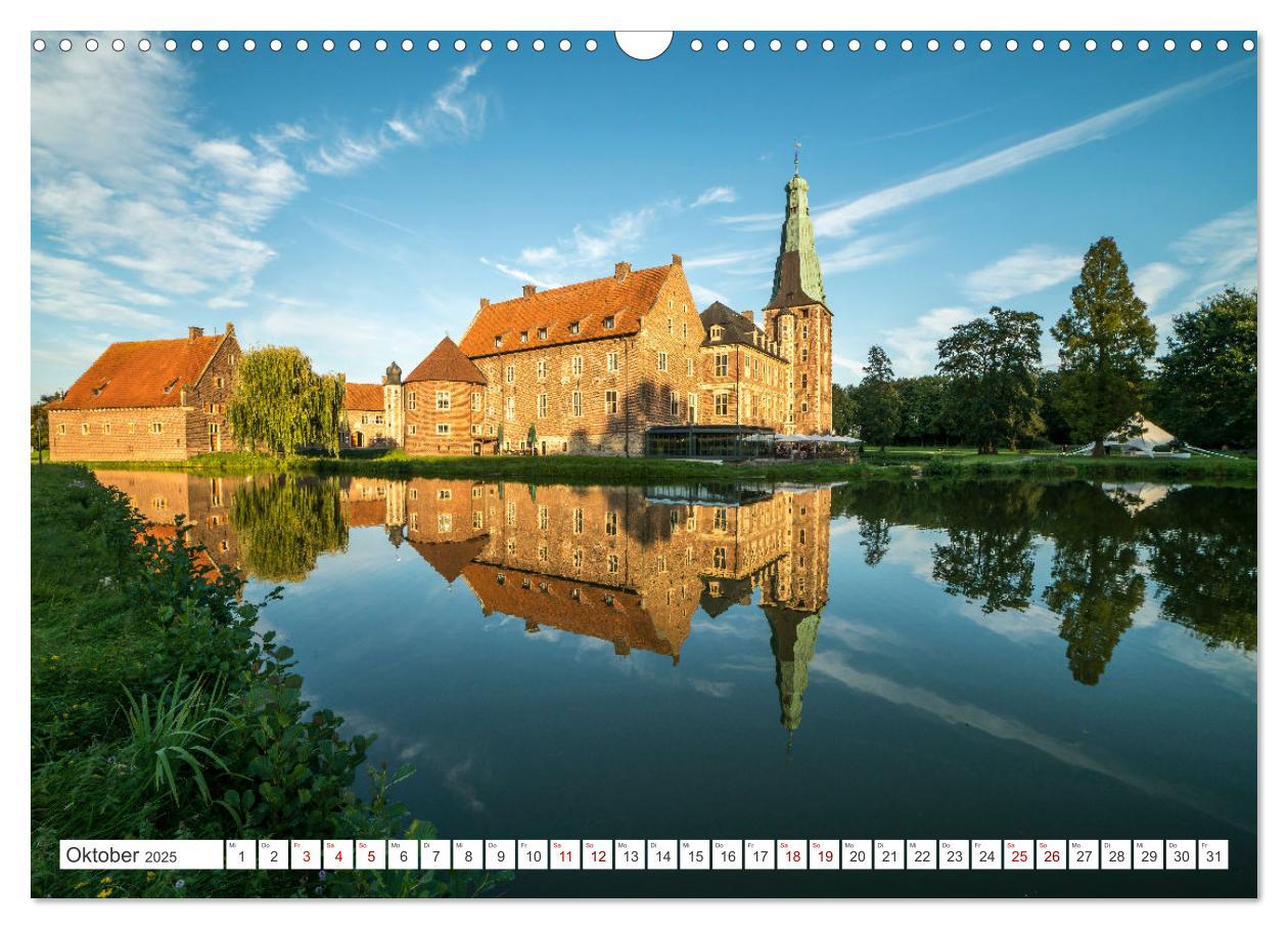 Bild: 9783435086122 | Wasserschlösser im Münsterland (Wandkalender 2025 DIN A3 quer),...