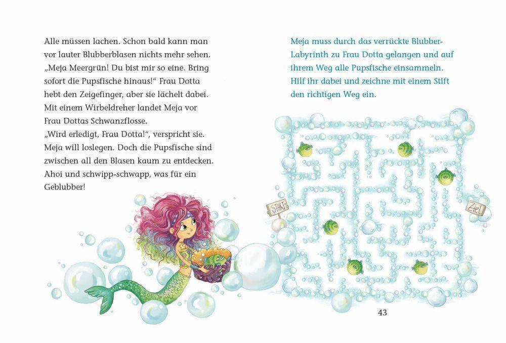 Bild: 9783649637073 | Meja Meergrün (für Leseanfänger) | Nixenwirbel in der Schule (Bd. 1)
