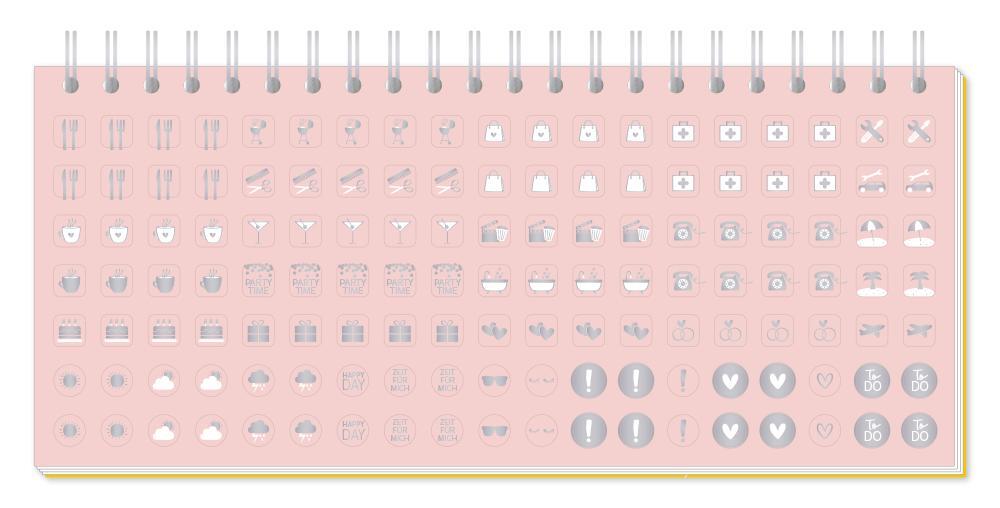 Bild: 9783862298129 | Premium-Wochenplaner "Das Glücks-Tagebuch" | Premium-Wochenplaner