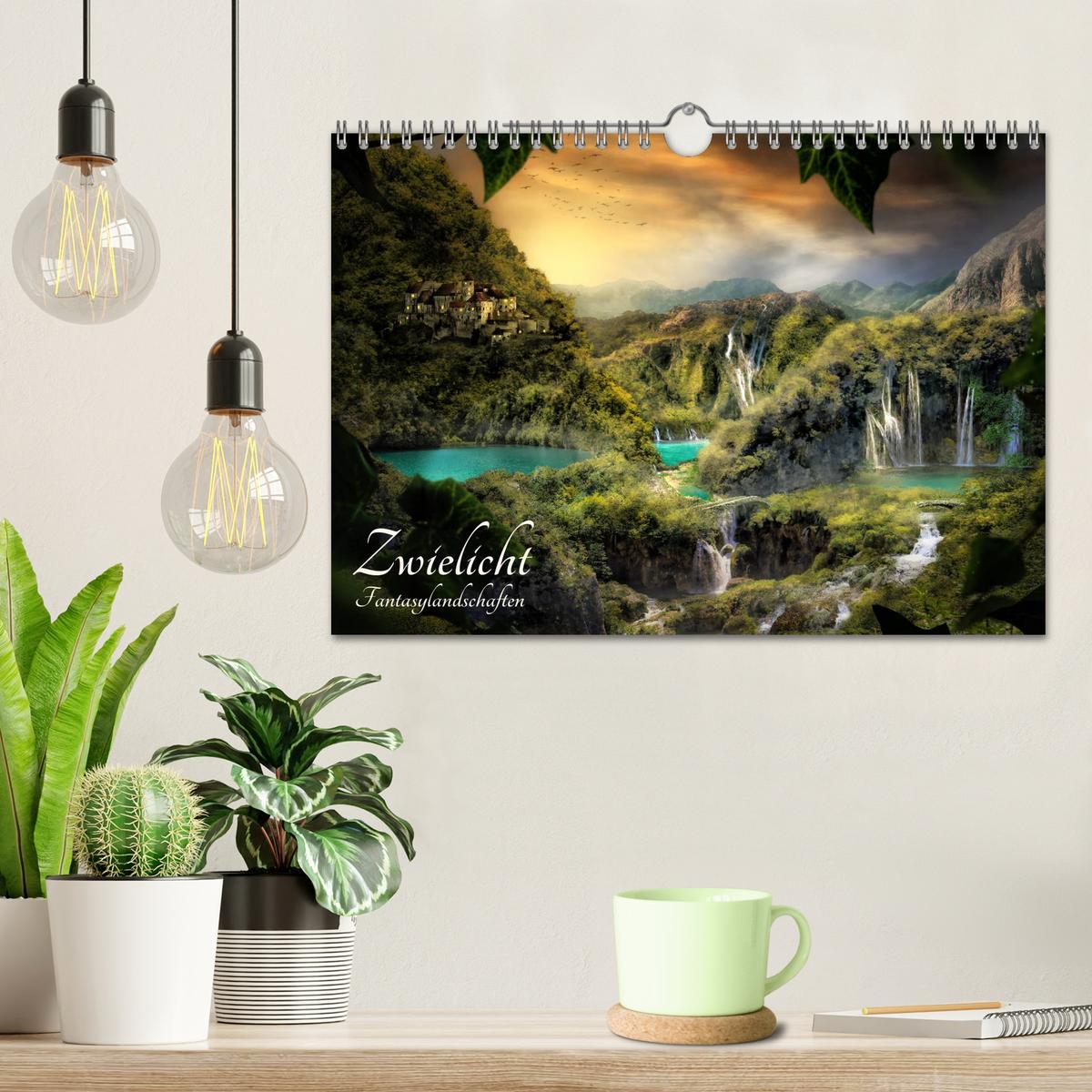 Bild: 9783435621156 | Zwielicht - Fantasylandschaften (Wandkalender 2025 DIN A4 quer),...