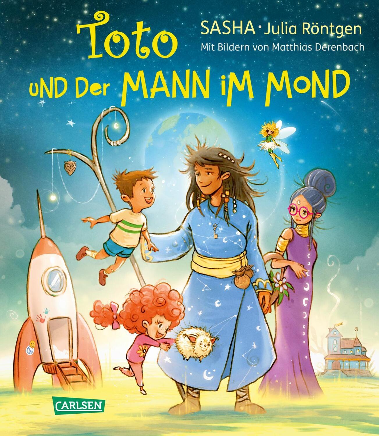 Cover: 9783551522443 | Toto und der Mann im Mond | Sasha (u. a.) | Buch | 128 S. | Deutsch