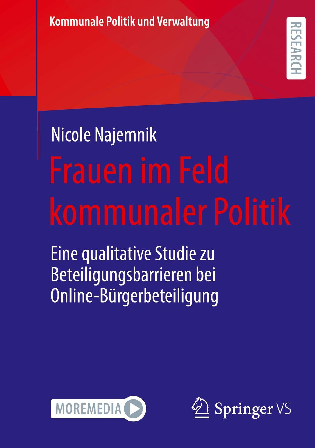 Cover: 9783658340407 | Frauen im Feld kommunaler Politik | Nicole Najemnik | Taschenbuch | xv