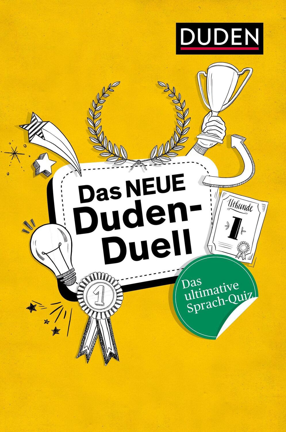 Cover: 9783411757220 | Das neue Duden-Duell | Das ultimative Sprachquiz | Laura Sturm | Buch