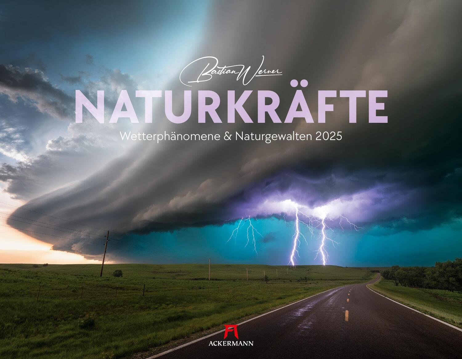 Cover: 9783838425573 | Naturkräfte - Wetterphänomene und Naturgewalten Kalender 2025 | 14 S.