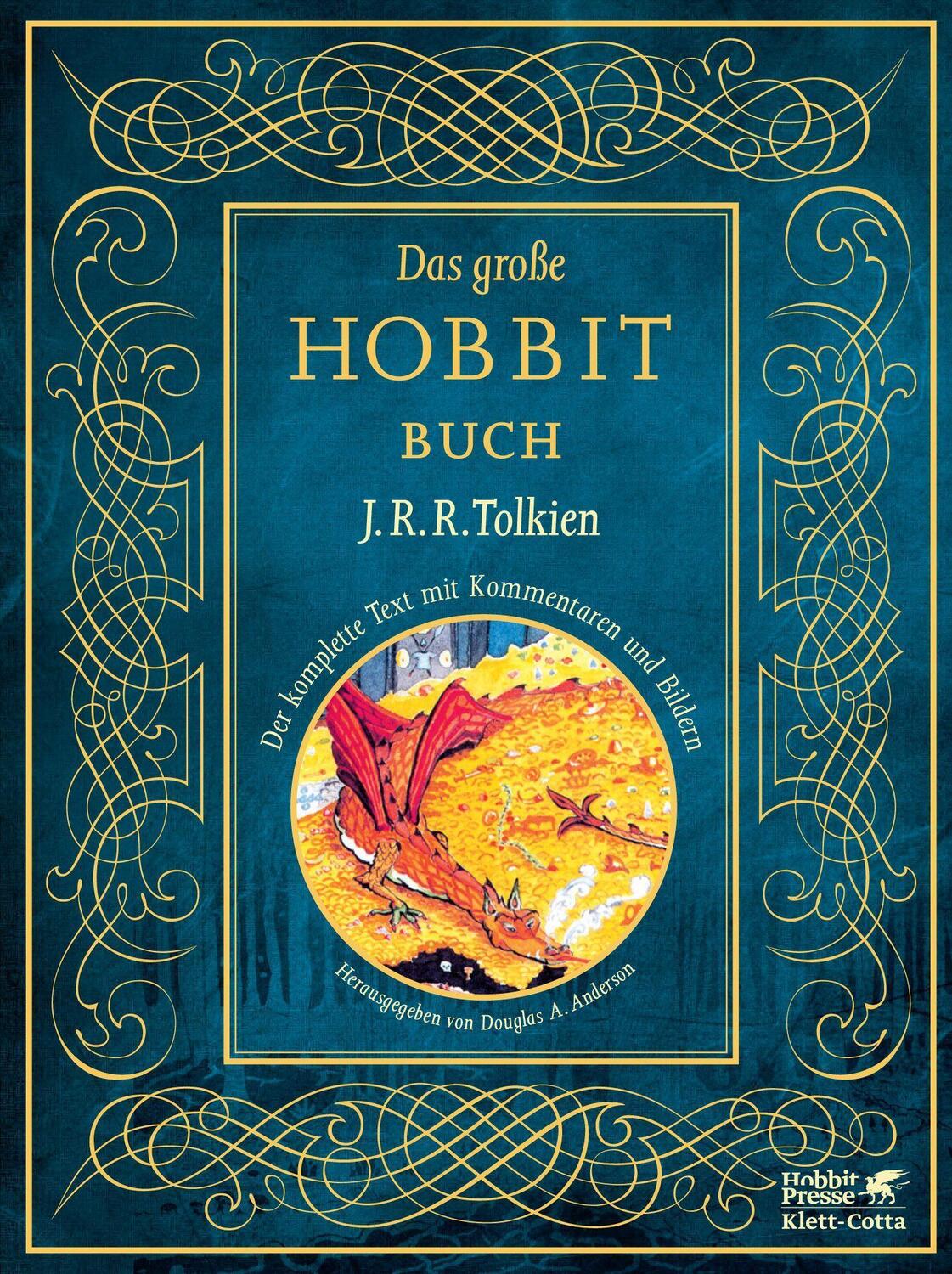 Cover: 9783608937145 | Das große Hobbit-Buch | Der komplette Text mit Kommentaren und Bildern