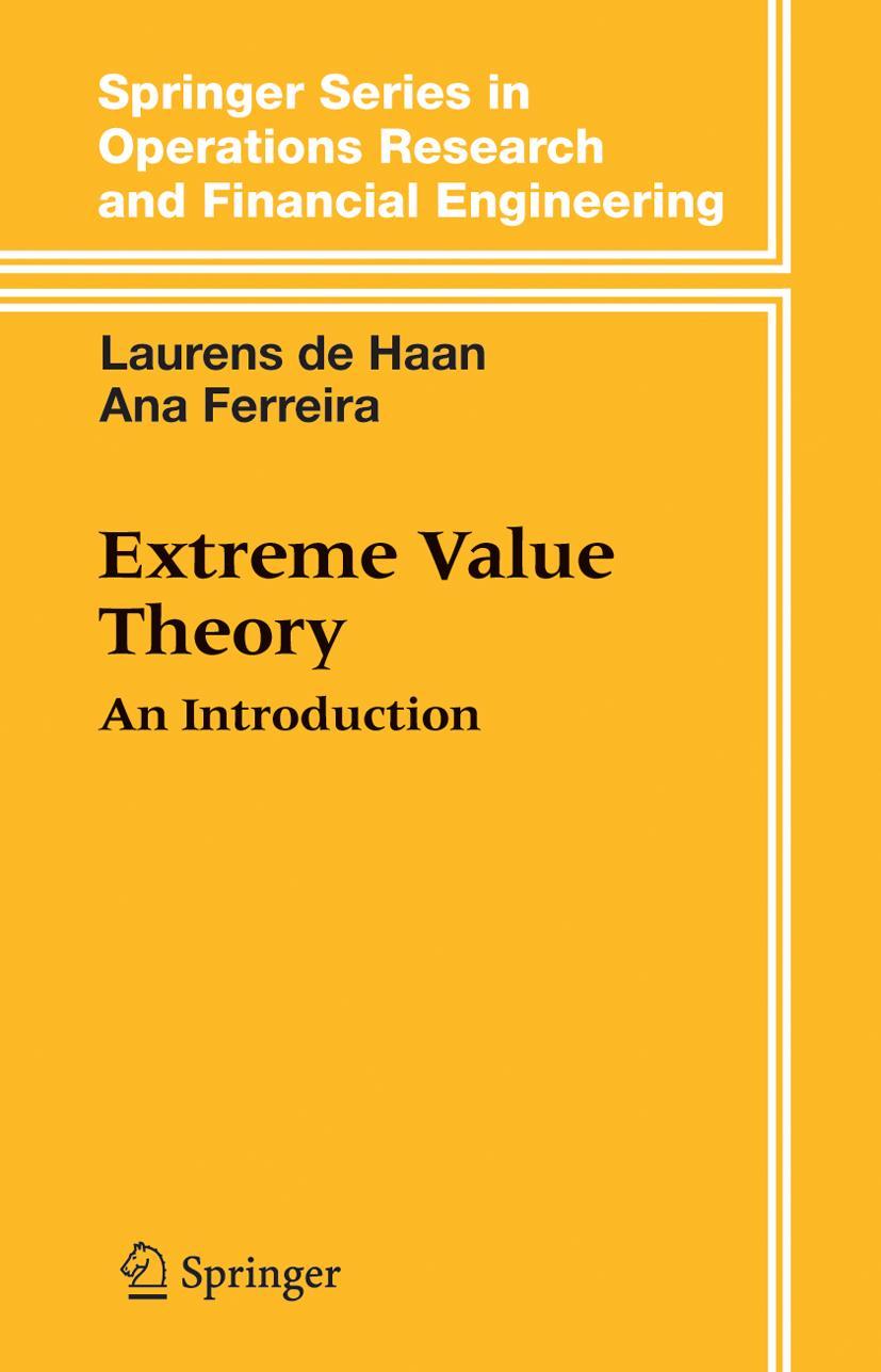 Cover: 9781441920201 | Extreme Value Theory | An Introduction | Ana Ferreira (u. a.) | Buch