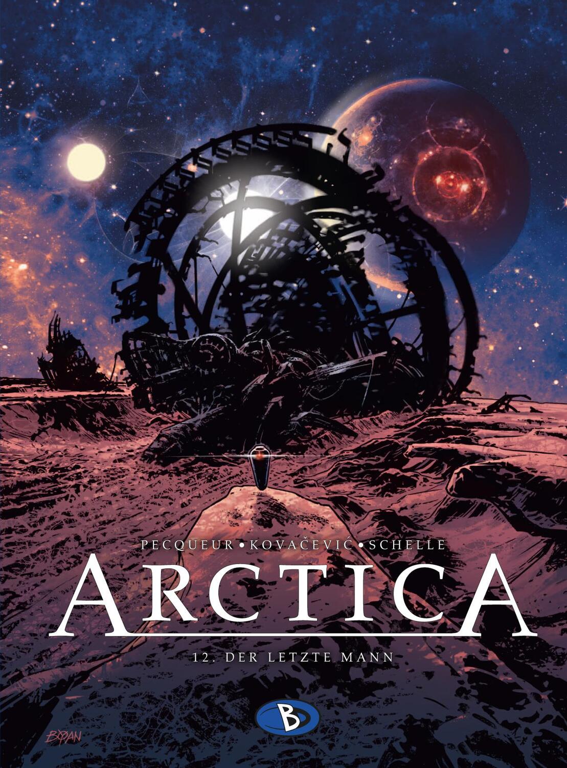 Cover: 9783949144400 | Arctica #12 | Der letzte Mann | Daniel Pecqueur (u. a.) | Buch | 48 S.