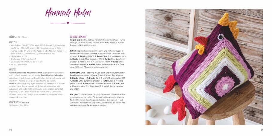 Bild: 9783841066190 | Woolly Hugs Lustige Tierkissen häkeln | Veronika Hug | Buch | 96 S.