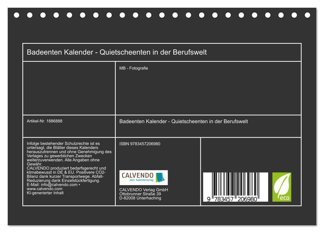 Bild: 9783457206980 | Badeenten Kalender - Quietscheenten in der Berufswelt...