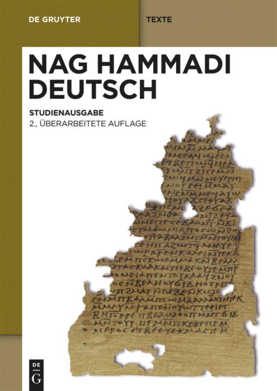 Cover: 9783110228038 | Nag Hammadi Deutsch | Hans-Martin Schenke (u. a.) | Taschenbuch | 2010