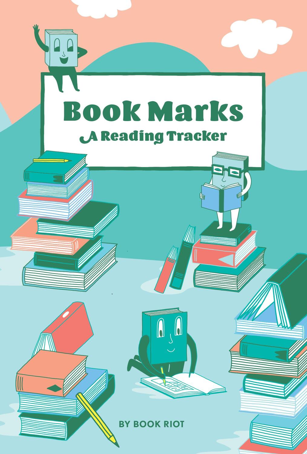 Cover: 9781419743573 | Book Marks (Guided Journal) | A Reading Tracker | Book Riot | Buch