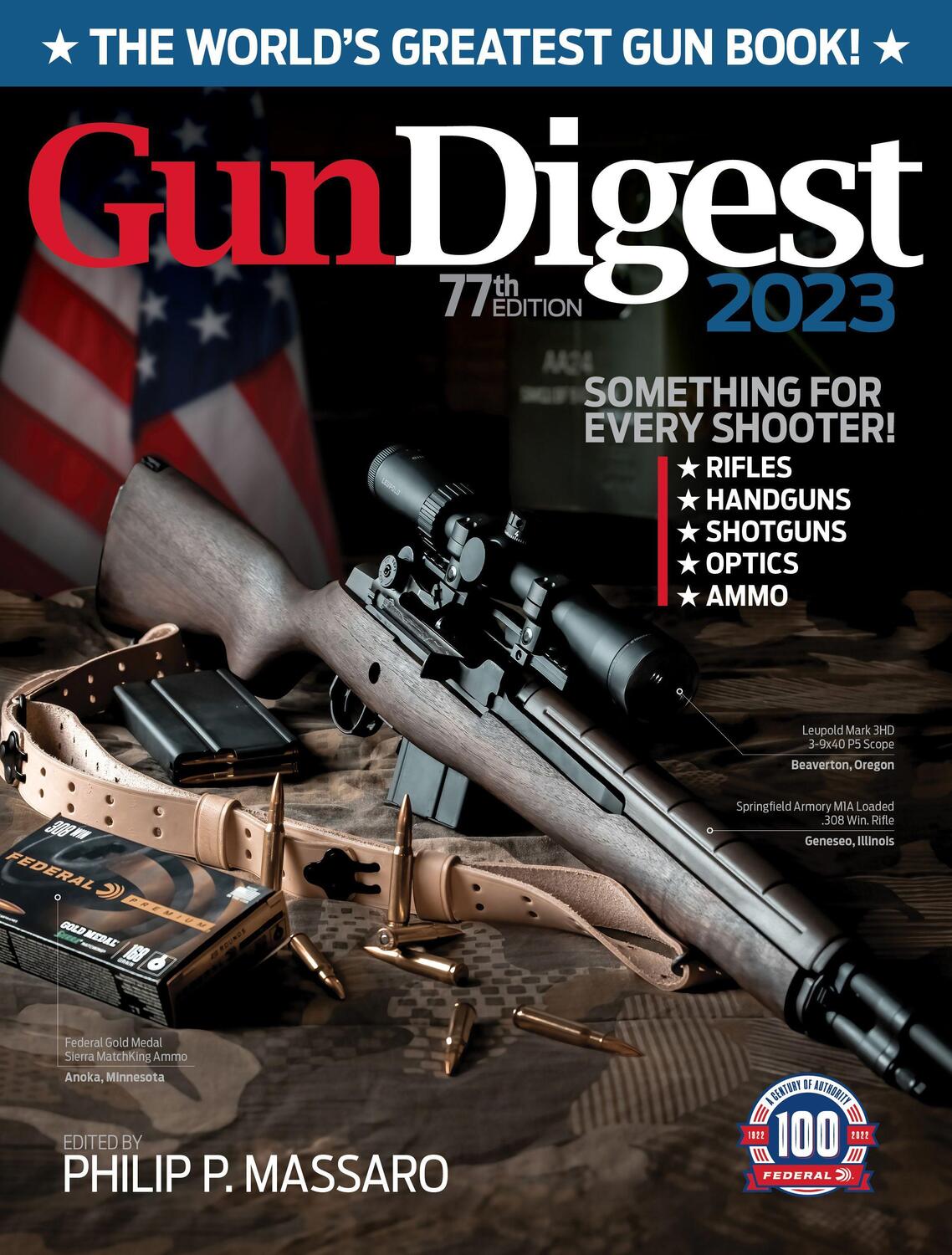 Cover: 9781951115623 | Gun Digest 2023, 77th Edition: The World's Greatest Gun Book! | Buch