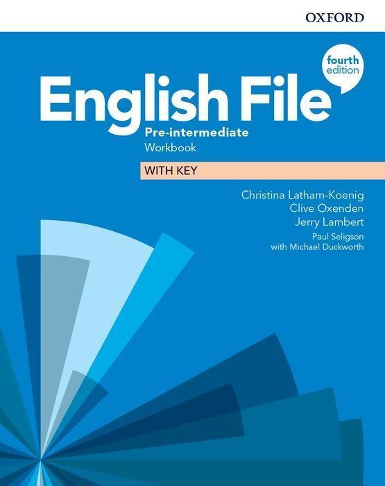Cover: 9780194037686 | English File: Pre-Intermediate. Workbook with Key | Taschenbuch | 2018