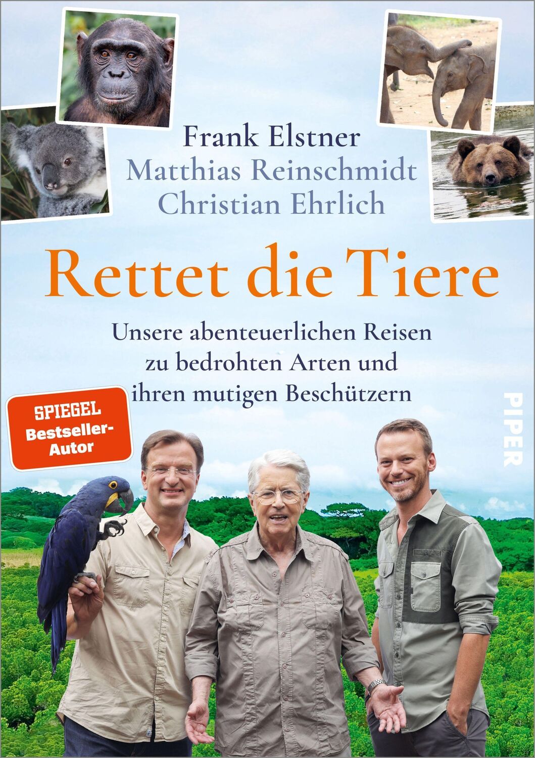 Cover: 9783492071727 | Rettet die Tiere | Frank Elstner (u. a.) | Buch | 224 S. | Deutsch