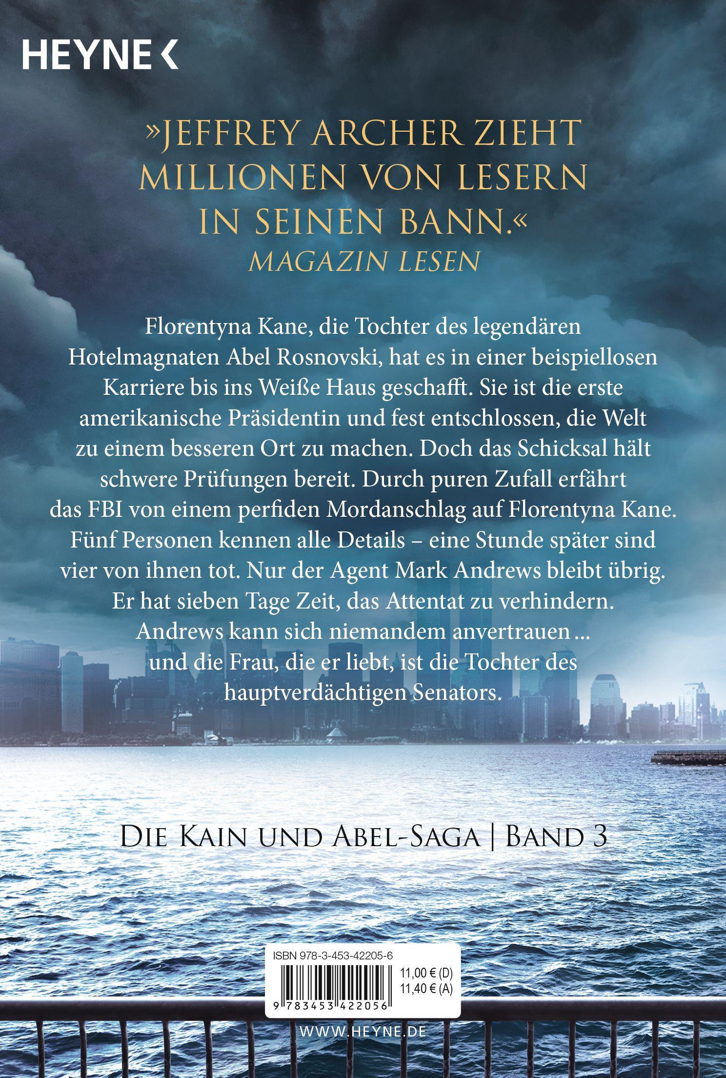 Bild: 9783453422056 | Kains Erbe | Kain und Abel 3 | Jeffrey Archer | Taschenbuch | 368 S.