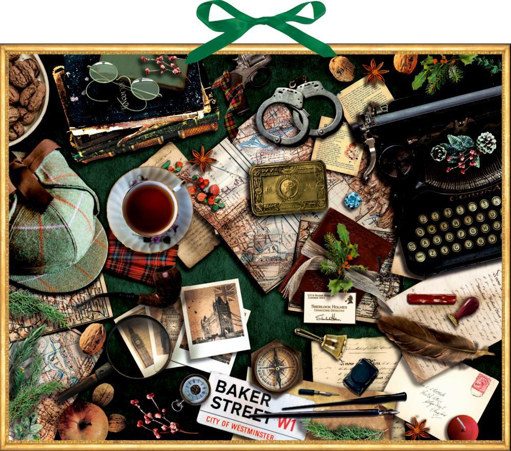 Cover: 4050003715483 | Zettelkalender - Krimi-Advent mit Sherlock Holmes | Kalender | 1 S.