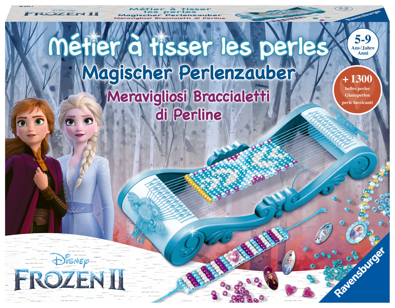Cover: 4005556180752 | Ravensburger 18075 Magischer Perlenzauber Frozen - Traumhafte...